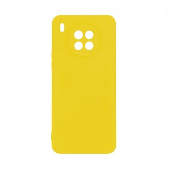 OEM Back Cover Θήκη Ενισχυμένης Σιλικόνης για Huawei Nova 8i/ Honor 50 Lite Κίτρινο