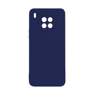 OEM Back Cover Θήκη Ενισχυμένης Σιλικόνης για Huawei Nova 8i/ Honor 50 Lite Σκούρο Μπλε
