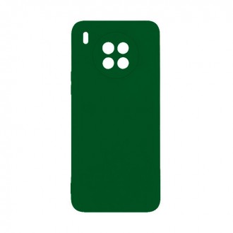 OEM Back Cover Θήκη Ενισχυμένης Σιλικόνης για Huawei Nova 8i/ Honor 50 Lite Σκούρο Πράσινο