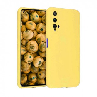OEM Back Cover Θήκη Ενισχυμένης Σιλικόνης για Huawei Nova 5T/ Honor 20 Κίτρινο