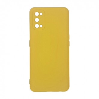 OEM Back Cover Θήκη Ενισχυμένης Σιλικόνης για Realme 7 Pro Κίτρινο