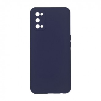 OEM Back Cover Θήκη Ενισχυμένης Σιλικόνης για Realme 7 Pro Σκούρο Μπλε