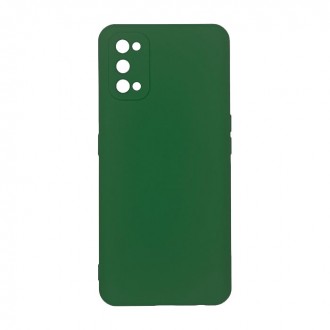 OEM Back Cover Θήκη Ενισχυμένης Σιλικόνης για Realme 7 Pro Σκούρο Πράσινο