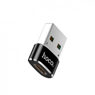 Hoco UA6 Μετατροπέας USB-A male σε USB-C female