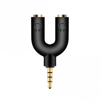 Powertech CAB-J040 Μετατροπέας 3.5mm male σε 3.5mm 2x female