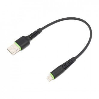 Ipipoo KP-22 USB to Lightning Cable Μαύρο 0.25m