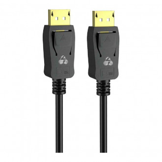 Powertech Cable DisplayPort male - DisplayPort male 1.5m Μαύρο (CAB-DP050)