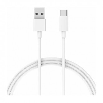 Xiaomi Regular USB 2.0 Cable USB-C male - USB-A male Λευκό 1m (BHR4422GL)