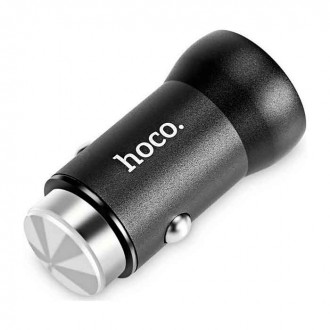 Hoco Z4 Γρήγορος Φορτιστής Αυτοκινήτου Έντασης 2A με μία Θύρα USB Μαύρο