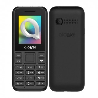 Alcatel 1066 Dual SIM Κινητό με Κουμπιά (Ελληνικό Μενού) Μαύρο
