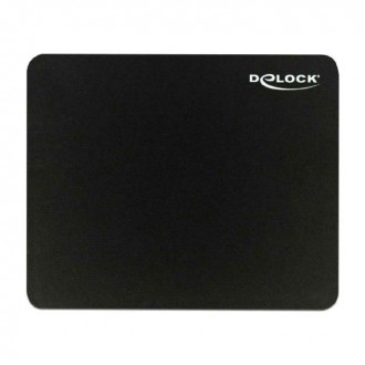 DeLock 12005 Mouse Pad 220mmx180mm Μαύρο