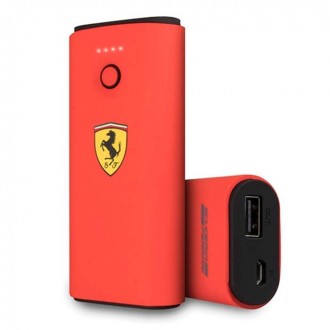 Suderia Ferrari Portable Battery Charger 5000mAh Κόκκινο