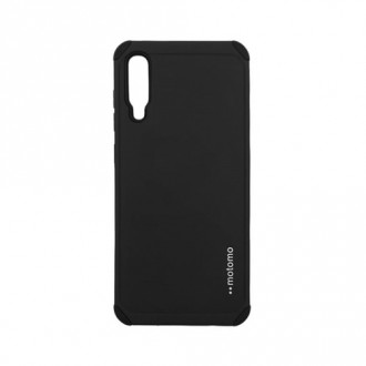 Motomo Tough Armor Back Cover Θήκη Πλαστική Ανθεκτική για Samsung Galaxy A70 Μαύρο