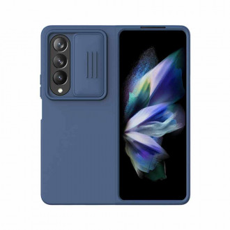 Nillkin CamShield Silky Back Cover Σιλικόνης Samsung Galaxy Z Fold4 Μπλε
