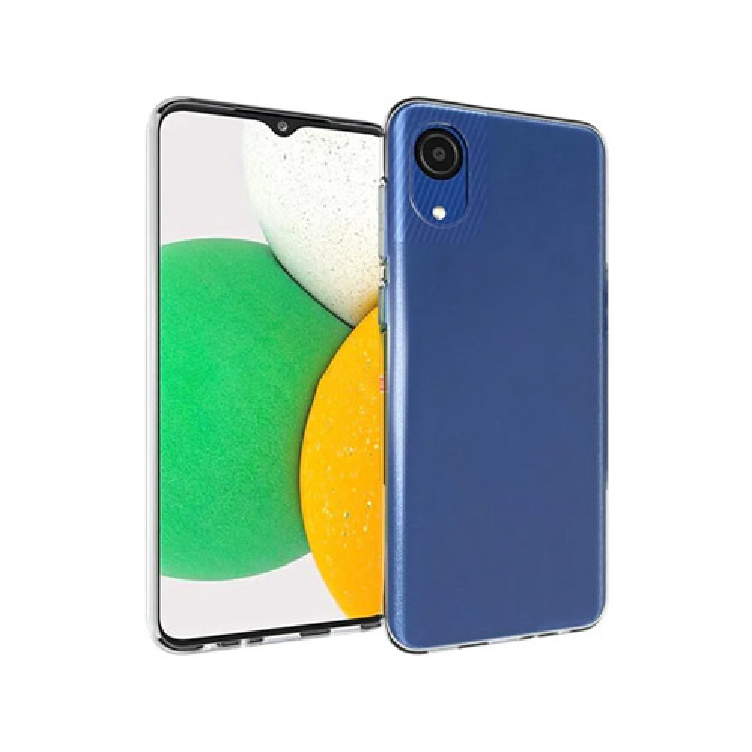 OEM Back Cover Θήκη Λεπτής Σιλικόνης Matte για Samsung Galaxy A03 Core Διάφανο