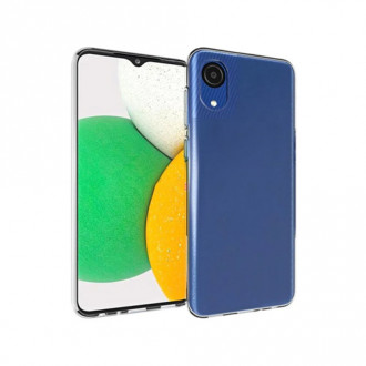 OEM Back Cover Θήκη Λεπτής Σιλικόνης Matte για Samsung Galaxy A03 Core Διάφανο
