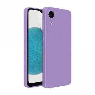 OEM Back Cover Θήκη Λεπτής Σιλικόνης Matte για Samsung Galaxy A03 Core Λιλά