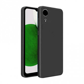 OEM Back Cover Θήκη Λεπτής Σιλικόνης Matte για Samsung Galaxy A03 Core Μαύρο