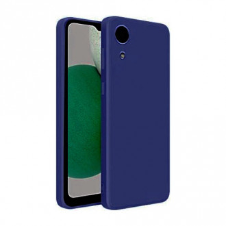 OEM Back Cover Θήκη Λεπτής Σιλικόνης Matte για Samsung Galaxy A03 Core Σκούρο Μπλε