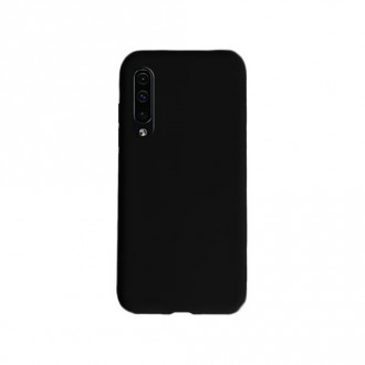 OEM Back Cover Θήκη Λεπτής Σιλικόνης Matte για Samsung Galaxy A30s/ A50 Μαύρο