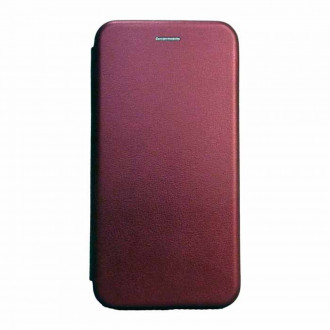 OEM Book Cover Θήκη Δερματίνης για Samsung Galaxy A31 Μπορντό