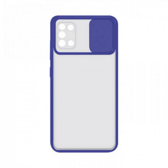 OEM Θήκη Σιλικόνης Camshield για Samsung Galaxy A31 Μπλε