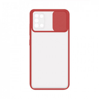 OEM Θήκη Σιλικόνης Camshield για Samsung Galaxy A31 Κόκκινο