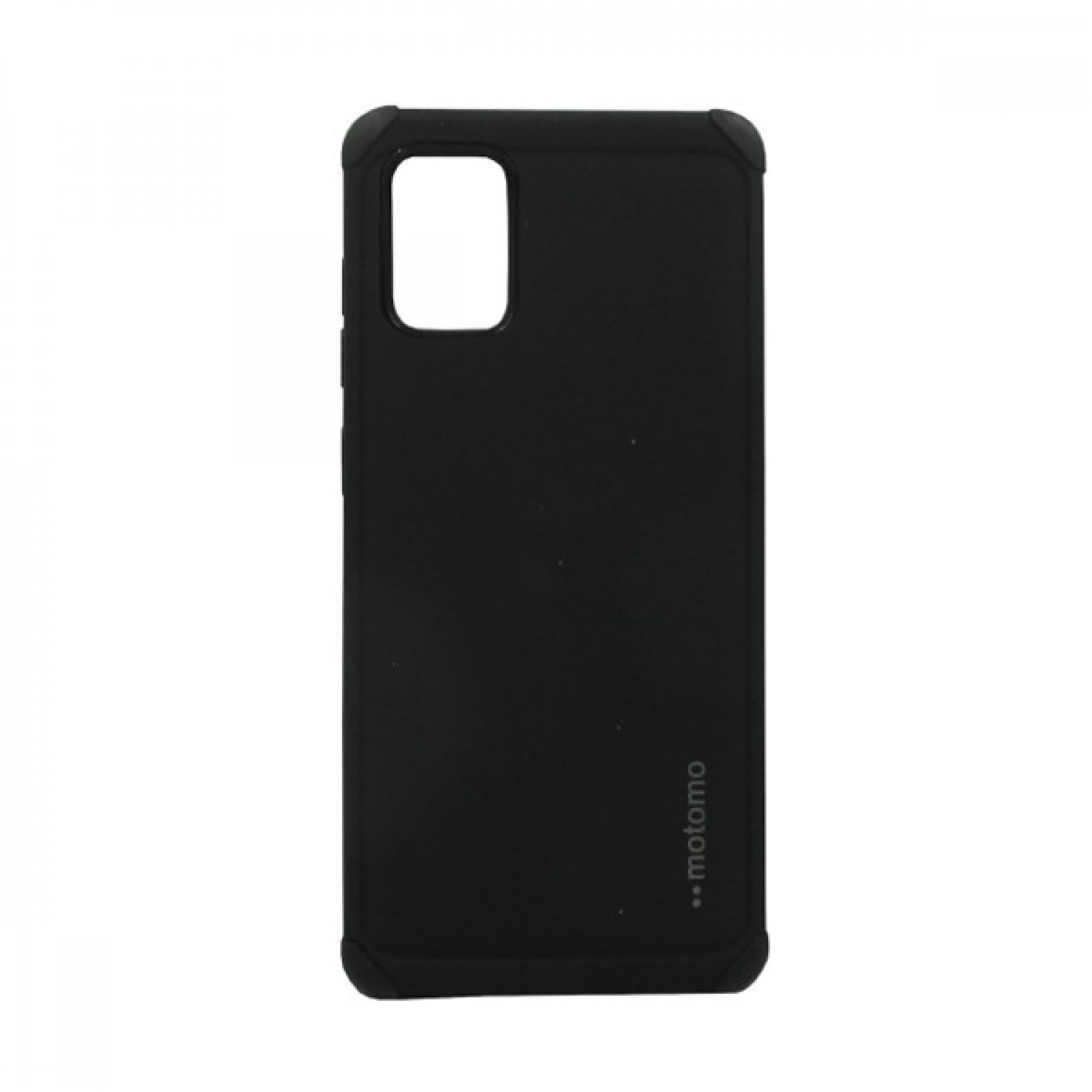Motomo Tough Armor Back Cover Θήκη Πλαστική Ανθεκτική για Samsung Galaxy A31 Μαύρο