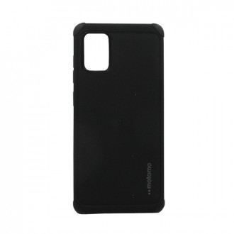 Motomo Tough Armor Back Cover Θήκη Πλαστική Ανθεκτική για Samsung Galaxy A31 Μαύρο