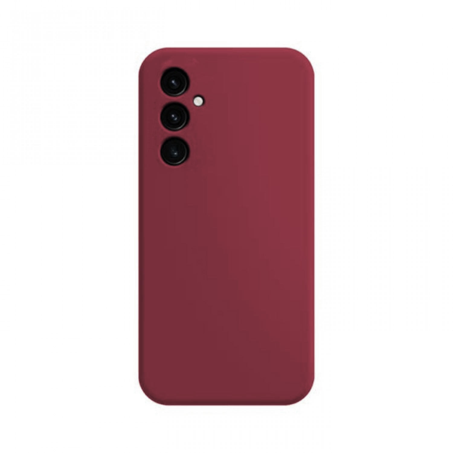 OEM Back Cover Θήκη Ενισχυμένης Σιλικόνης για Samsung Galaxy A35 Μπορντό