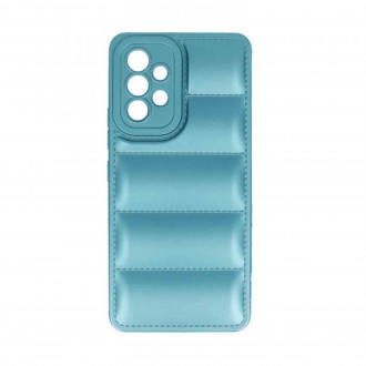 OEM Back Cover Puffer Θήκη Σιλικόνης για Samsung Galaxy A52 Γαλάζιο