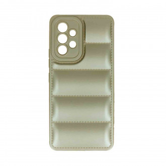 OEM Back Cover Puffer Θήκη Σιλικόνης για Samsung Galaxy A52 Χρυσό