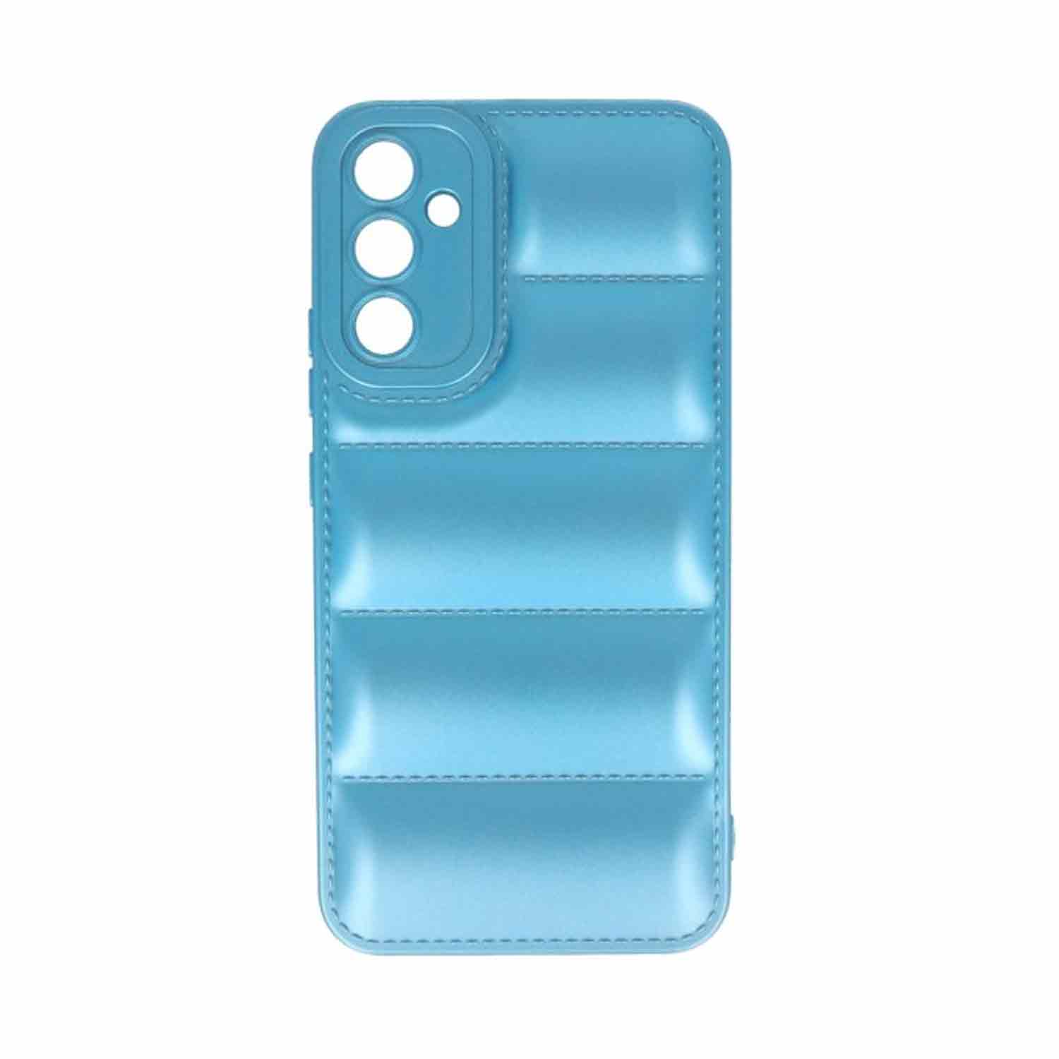 OEM Back Cover Puffer Θήκη Σιλικόνης για Samsung Galaxy A54 Μπλε