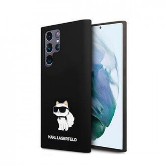 Karl Lagerfeld Liquid Silicone Choupette NFT Θήκη Προστασίας για Samsung Galaxy S24 Ultra Μαύρο