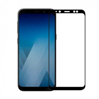 3D Full Cover Tempered Glass για Samsung Galaxy J4 Plus 2018 Μαύρο