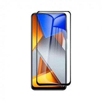 3D Full Cover Tempered Glass για Xiaomi Poco M4 Pro 4G Μαύρο