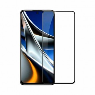 3D Full Cover Tempered Glass για Xiaomi Poco X4 Pro 5G Μαύρο