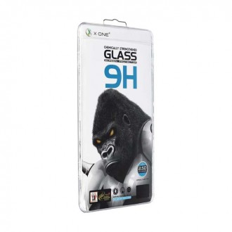 X-One Extra Strong Full Face Tempered Glass για iPhone 14 Pro Max Μαύρο