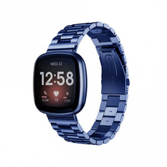 Λουράκι Apple Watch 42mm/ 44mm/ 45mm/ 49mm Ανοξείδωτο Ατσάλι Μπλε