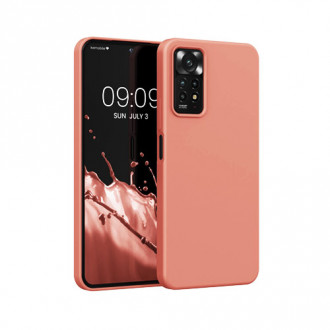OEM Back Cover Θήκη Ενισχυμένης Σιλικόνης για Xiaomi Redmi Note 11 Pro+ Σομόν