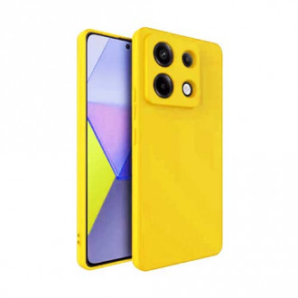 OEM Back Cover Θήκη Ενισχυμένης Σιλικόνης για Xiaomi Redmi Note 13 Pro 4G Κίτρινο