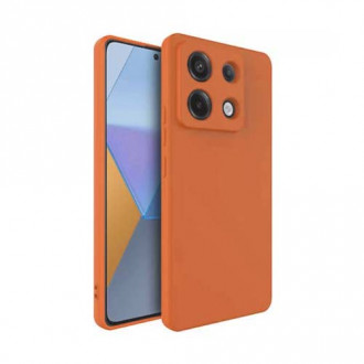 OEM Back Cover Θήκη Ενισχυμένης Σιλικόνης για Xiaomi Redmi Note 13 Pro 4G Πορτοκαλί