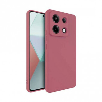 OEM Back Cover Θήκη Ενισχυμένης Σιλικόνης για Xiaomi Redmi Note 13 Pro 4G Ροζ