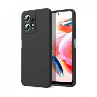 OEM Back Cover Θήκη Ενισχυμένης Σιλικόνης για Xiaomi Redmi Note 12 4G Μαύρο