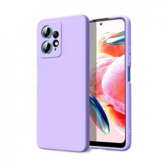 OEM Back Cover Θήκη Ενισχυμένης Σιλικόνης για Xiaomi Redmi Note 12 4G Λιλά