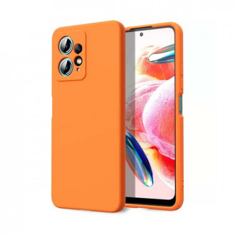 OEM Back Cover Θήκη Ενισχυμένης Σιλικόνης για Xiaomi Redmi Note 12 4G Πορτοκαλί