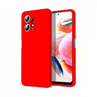 OEM Back Cover Θήκη Ενισχυμένης Σιλικόνης για Xiaomi Redmi Note 12 4G Κόκκινο