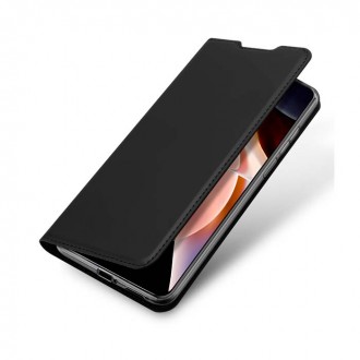 Dux Ducis Skin Pro Book Δερματίνης για Xiaomi Mi11i HyperCharge / POCO X4 NFC Μαύρο