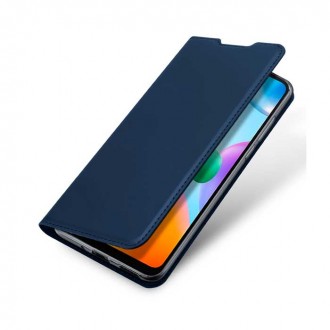 Dux Ducis Skin Pro Book Δερματίνης για Xiaomi Redmi 10C Μπλε