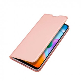 Dux Ducis Skin Pro Book Δερματίνης για Xiaomi Redmi 10C Ροζ
